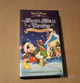 il bianco natale di topolino vhs