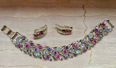 Bigiotteria d’epoca Bracciale e orecchini