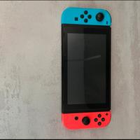 nintendo switch rosso/blu schermo 6.2 pollici