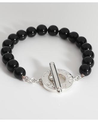 Bracciale Tiffany & Co a palline in onice nero