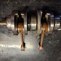 Albero motore Aprilia RS 250 e carter