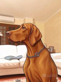 Cane Bracco ungherese Maschio vizla per monta