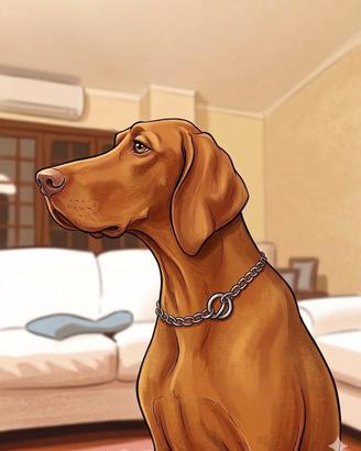 Cane Bracco ungherese Maschio vizla per monta