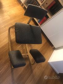 Sedia ergonomica per postura corretta