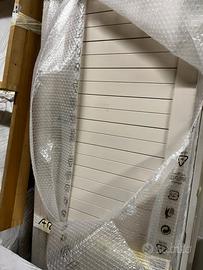 Armadio 5 ante avorio con specchio