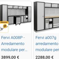 arredo box officina fervi