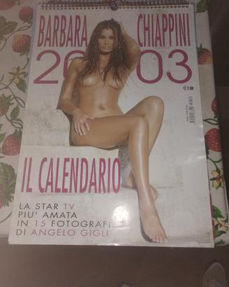 calendario barbara chiappini 2003