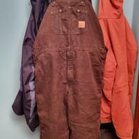 Salopette Carhartt XL (W44/L30) marrone scuro