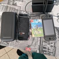  nintendo switch più gioco e componenti 