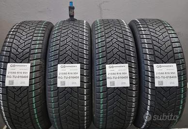 4 pneumatici dunlop 215/60 r16 95h tu16408