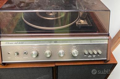 Giradischi vintage RCF  con casse