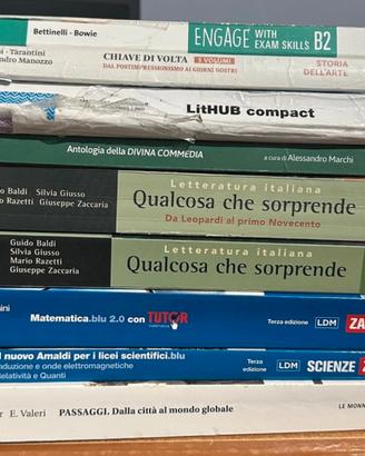 Libri di testo triennio e 5o anno