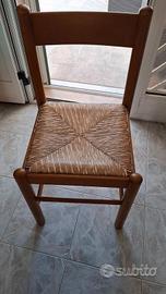 Sedie di paglia