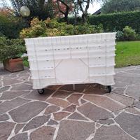 contenitore plastica con ruote 