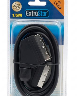 Cavo Scart ExtraStar 1.5M M-M 21 Pin