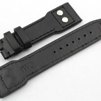 Cinturino IWC Pilot Cuoio Nero 22mm Sportivo