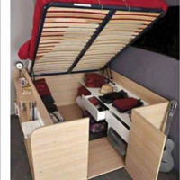Letto mobile contenitore