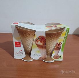 Coppe Gelato Art Dessert