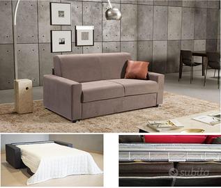 Divano letto ribaltone con materasso H 13 o 18 cm