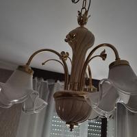 lampadario vintage stile veneziano 
