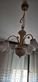lampadario vintage stile veneziano 