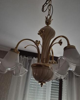 lampadario vintage stile veneziano 