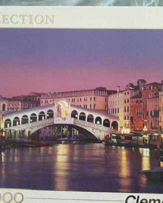 puzzle clementoni 1000 pezzi ponte di Rialto venez