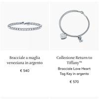 Bracciale Love Heart Tag Key in argento