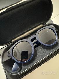 Ray ban stories round blu