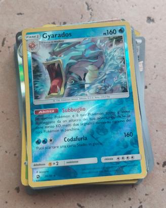 Lotto 50 carte Pokemon  GYRADOS