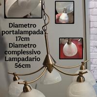 Lampadario a 5 luci