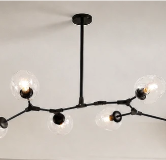 Lampadario Sospensione molecolare Ramificato 7luci