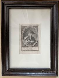 Stampa antica. Il delinquente