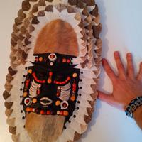 Maschera etnica Brasile Amazzonia 🇧🇷