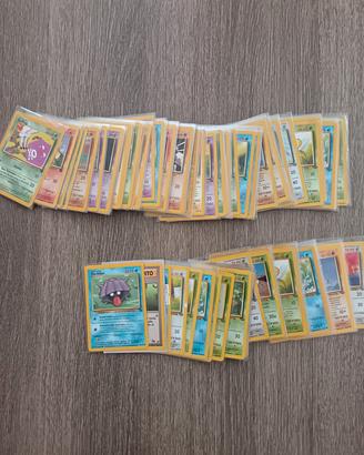 lotto carte Pokemon vintage 