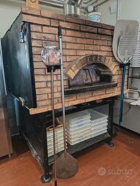 3500€ TRATTABILI Forno comb gas legna  