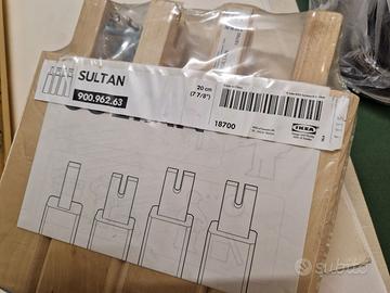PIEDI IKEA SULTAN PER TAVOLINO