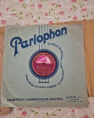 Dischi Parlophone 78 giri