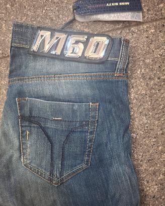 jeans retro miss sixty con etichetta originale 