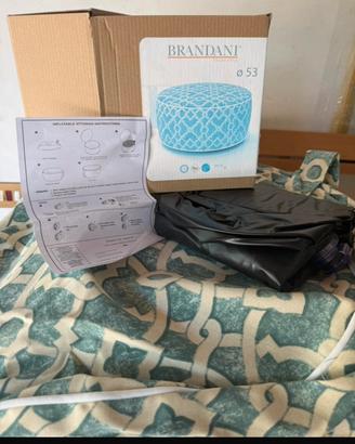 Pouf gonfiabile brandani