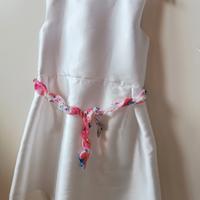 vestito bianco cerimonia bambina