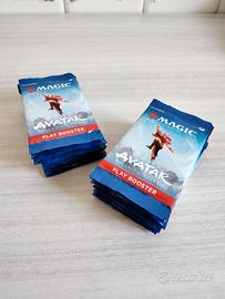 Lotto 18 buste play booster Avatar Magic mtg carte