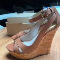 Michael Kors sandali zeppa con plateau