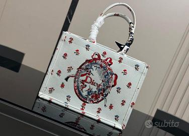 Borsa a mano ricamata da donna Dior