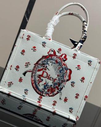 Borsa a mano ricamata da donna Dior