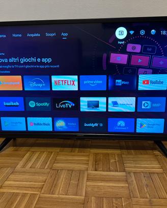 Smart Tv televisore Hitachi 32”