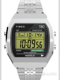 Orologio Timex Unisex T80 Steel
