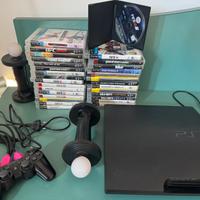 Lotto PS3 con 31 giochi e 3 controller