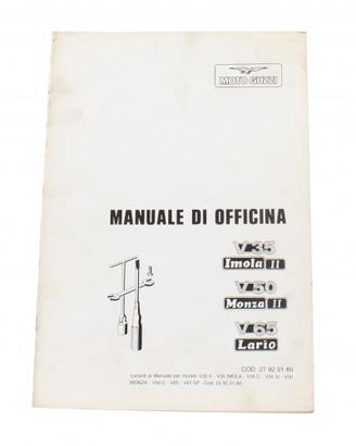 Variante manuale officina Moto Guzzi Imola Monza L