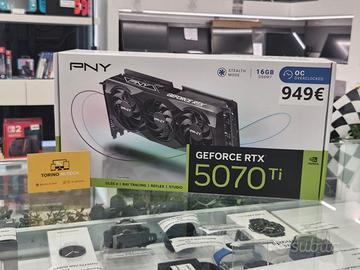 Scheda Video PNY RTX 5070Ti 16GB - NUOVA SIGILLATA